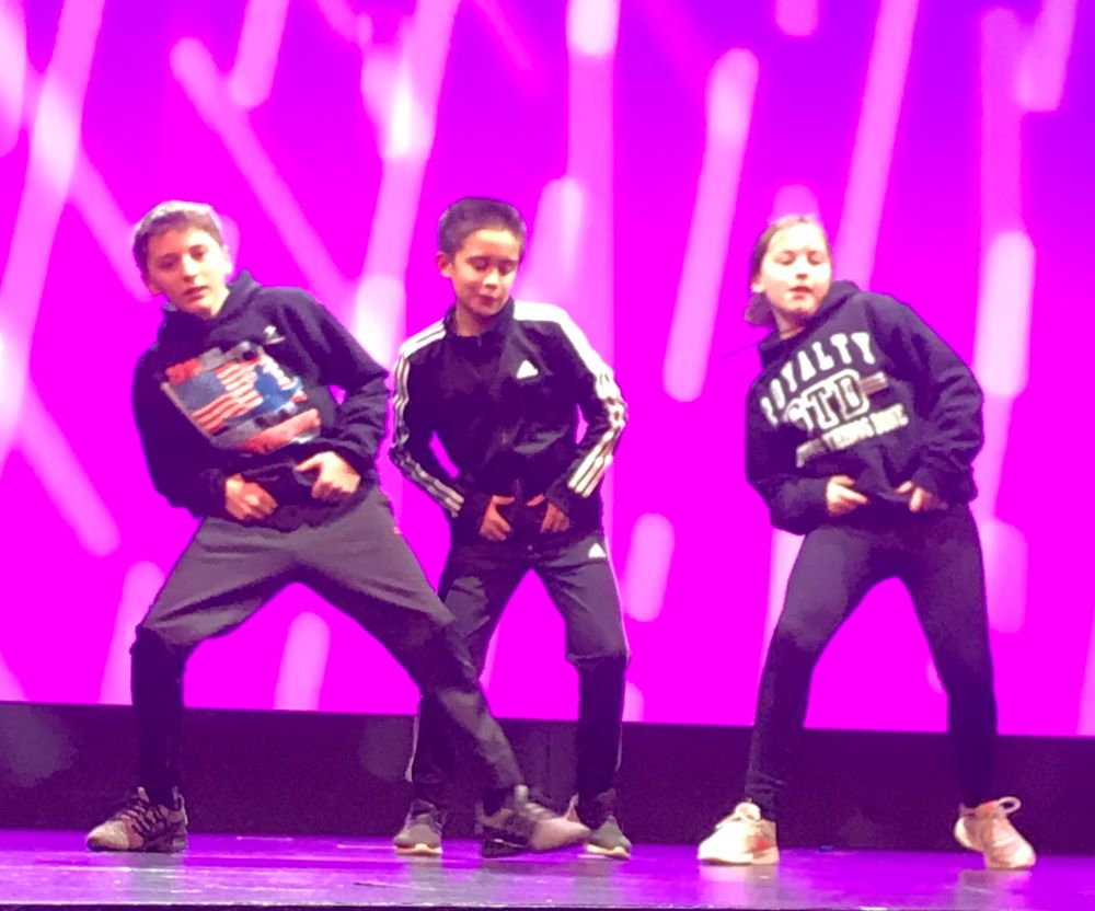 Anna Mecher, Logan Nicolas & Lucas Mecher danced at last year's Huntley's Got Talent