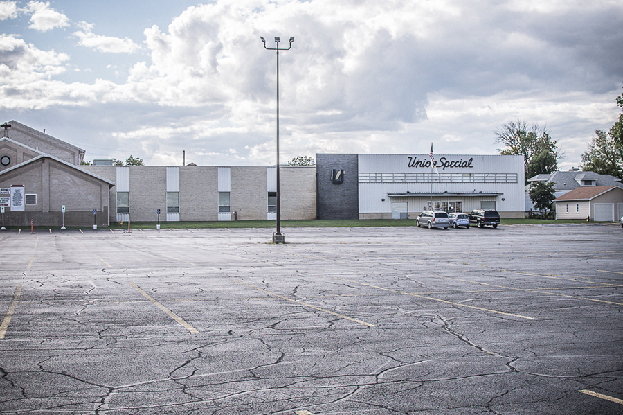 Location of new, temporary Covid testing site in Huntley
