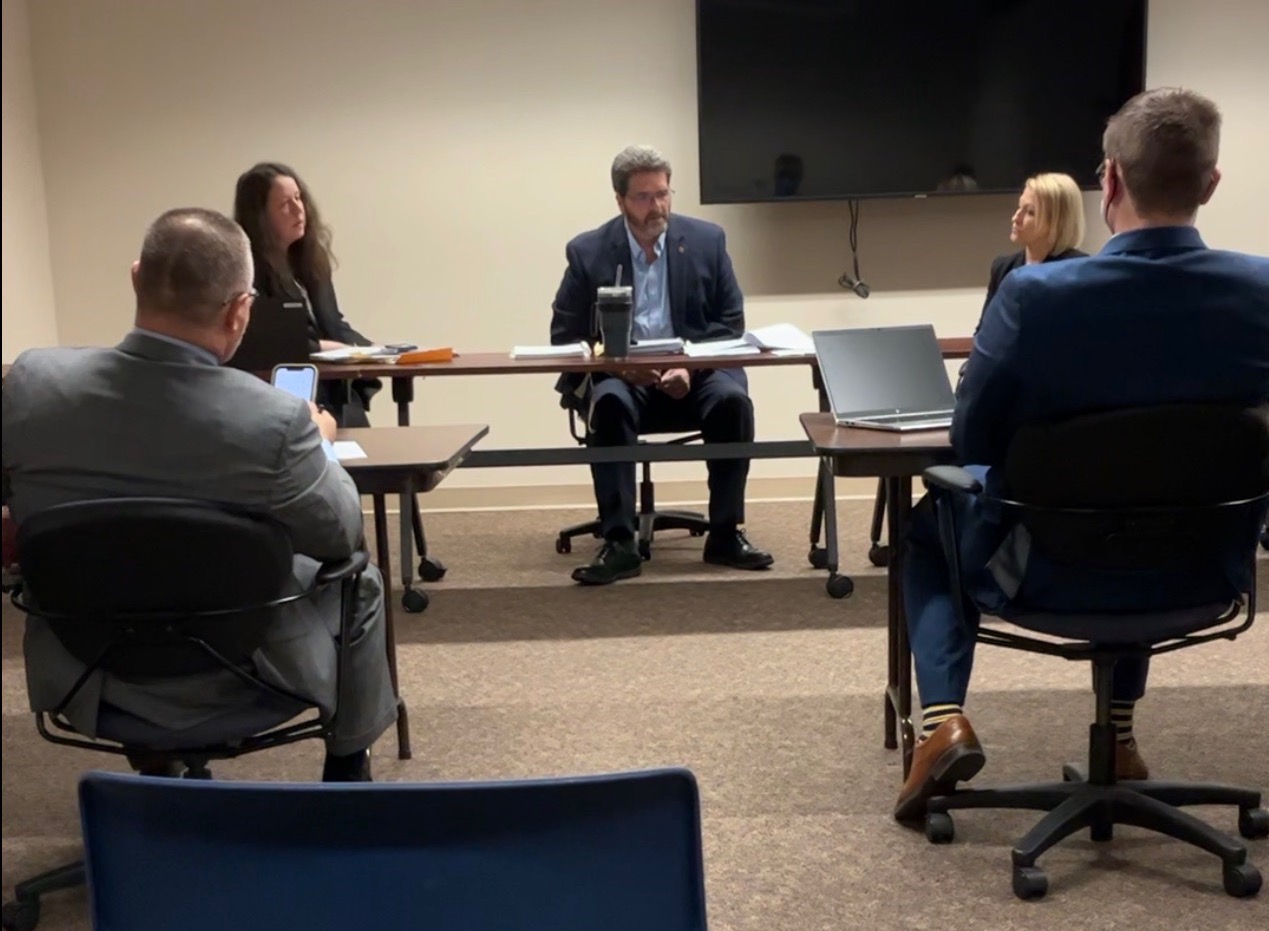 The McHenry County Electoral Board met on March 28 to discuss the objection petition filed against McHenry County Sheriff candidate Tony Colatorti.