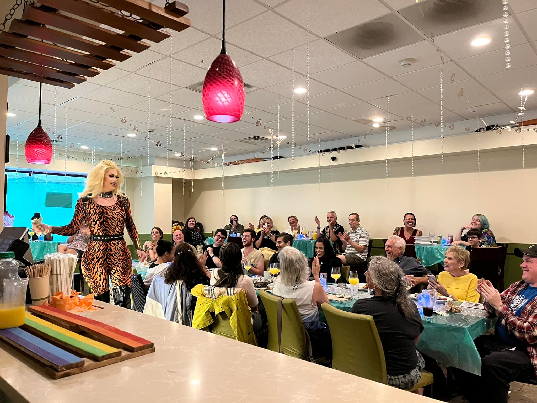 UpRising Bakery & Cafe was finally able to host its drag show performance in a sold out event held on Aug. 7