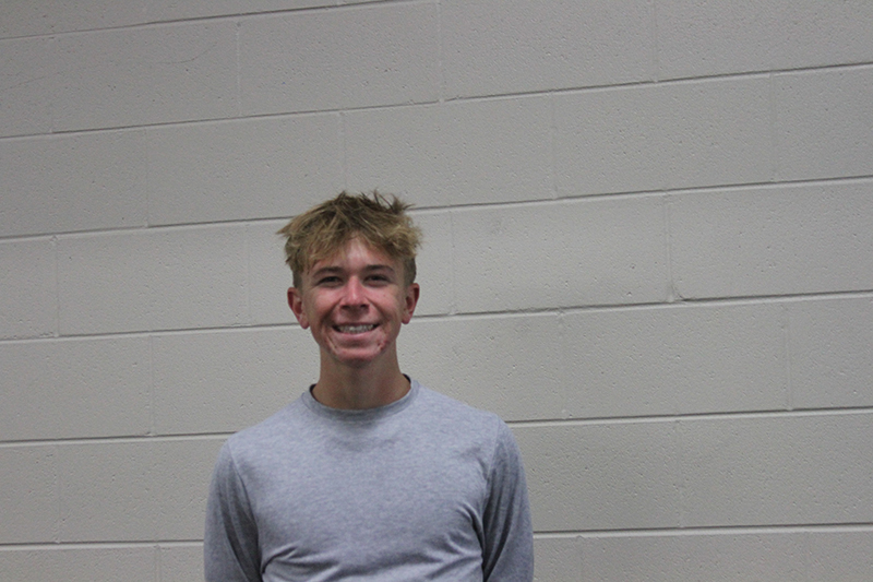 Huntley senior cross country runner Zach Zuzzio