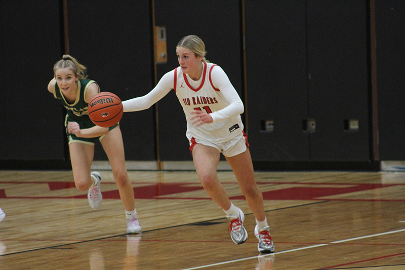 Huntley Red Raiders Girls Basketball Team Displays Strong Start in Season-Opening Tournament with Notable Victories