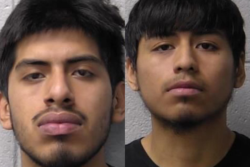 (Left) Alan U. Medina, 19, and (Right) Jimmy Medina, 16, both of Carpentersville face several felonies in realtion to a shooting death of a 17-year-old male