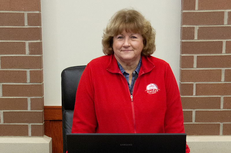 Barb Read, the executive assistant and events manager for the Village of Huntley is set to retire