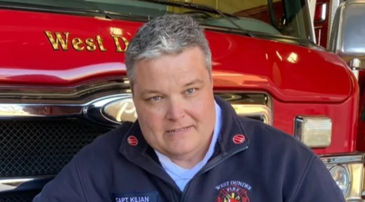 West Dundee Fire Department Captin Dan Kilian recieves community support after learning of his terminal cancer diagnosis